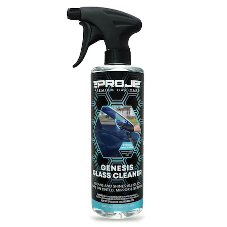 Proje Premium Car Care Glass Cleaner 16oz - Safe on Tinted and Non-Tinted Windows 10002